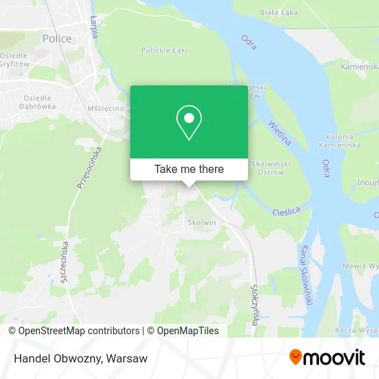 Карта Handel Obwozny