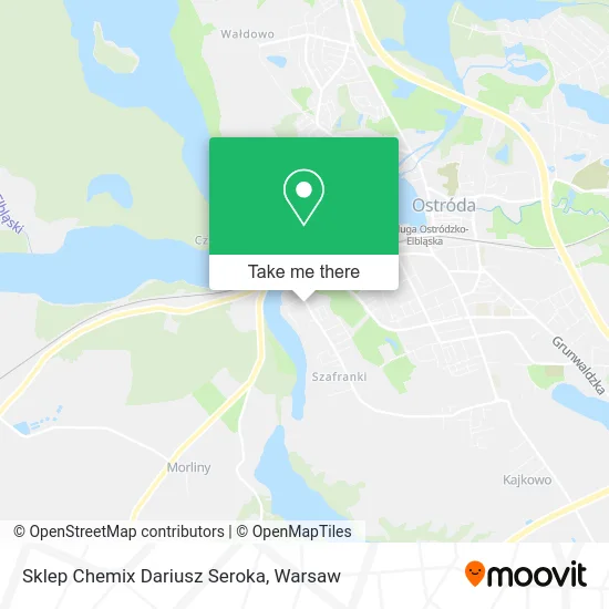 Sklep Chemix Dariusz Seroka map