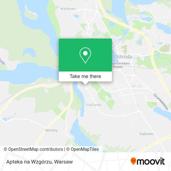 Apteka na Wzgórzu map