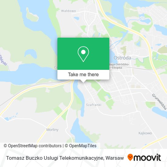 Tomasz Buczko Uslugi Telekomunikacyjne map