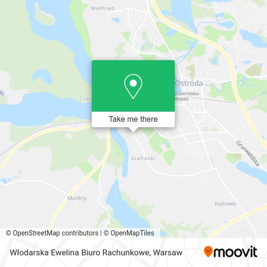 Włodarska Ewelina Biuro Rachunkowe map