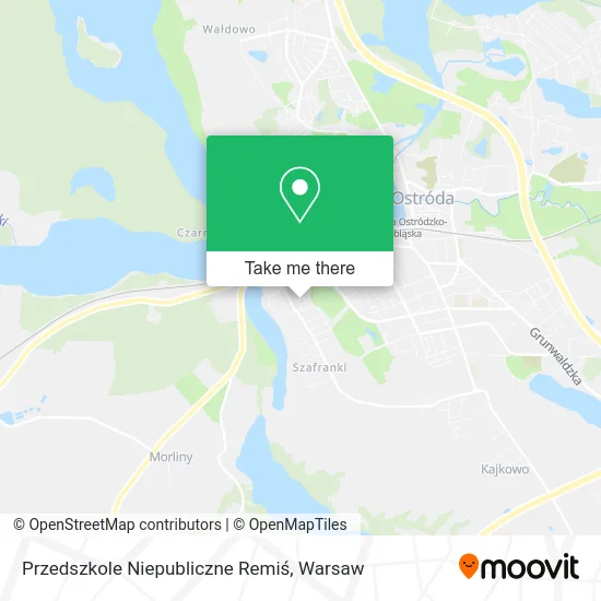 Карта Przedszkole Niepubliczne Remiś