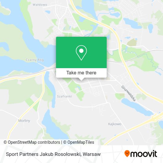 Sport Partners Jakub Rosołowski map