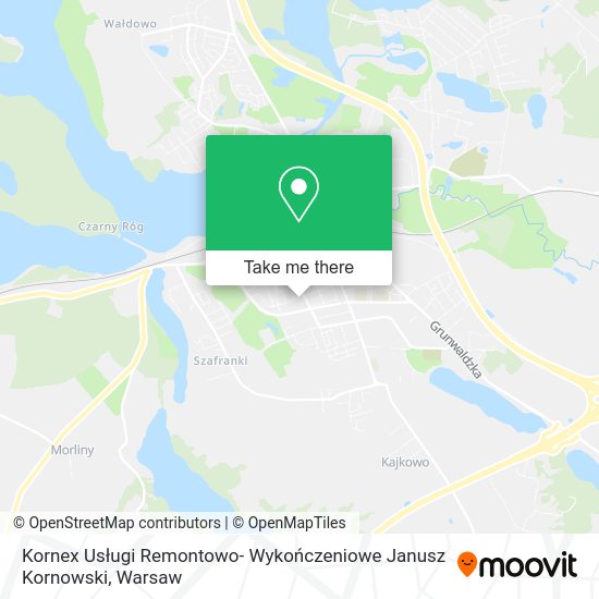 Kornex Usługi Remontowo- Wykończeniowe Janusz Kornowski map