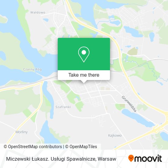 Miczewski Łukasz. Usługi Spawalnicze map