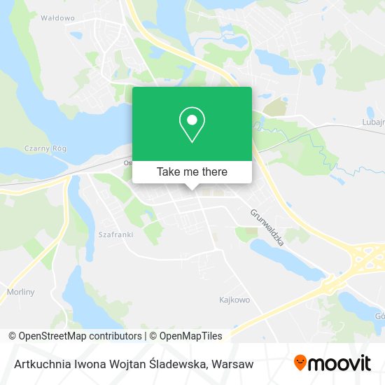 Artkuchnia Iwona Wojtan Śladewska map