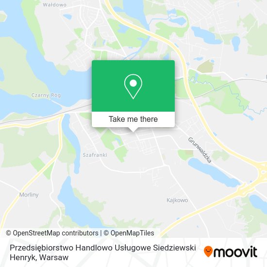 Przedsiębiorstwo Handlowo Usługowe Siedziewski Henryk map