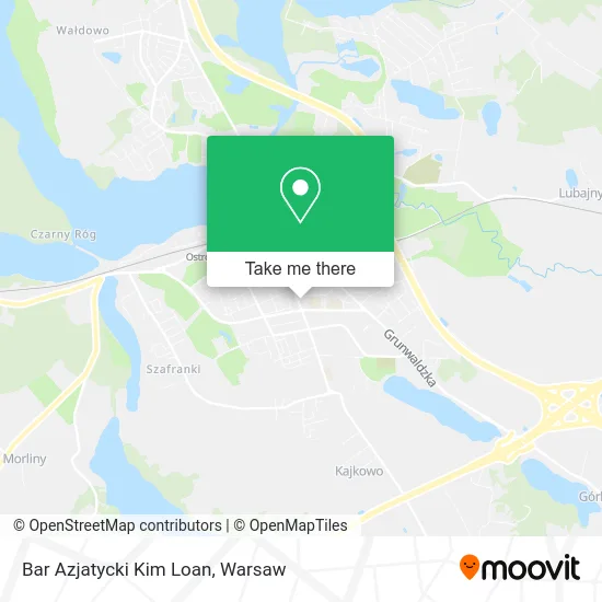 Карта Bar Azjatycki Kim Loan