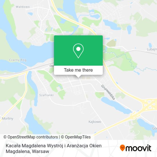 Kacała Magdalena Wystrój i Aranżacja Okien Magdalena map