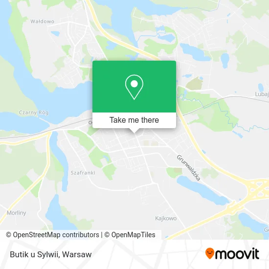 Карта Butik u Sylwii