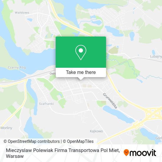 Mieczyslaw Polewiak Firma Transportowa Pol Miet map