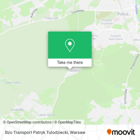 Bzo Transport Patryk Tulodziecki map