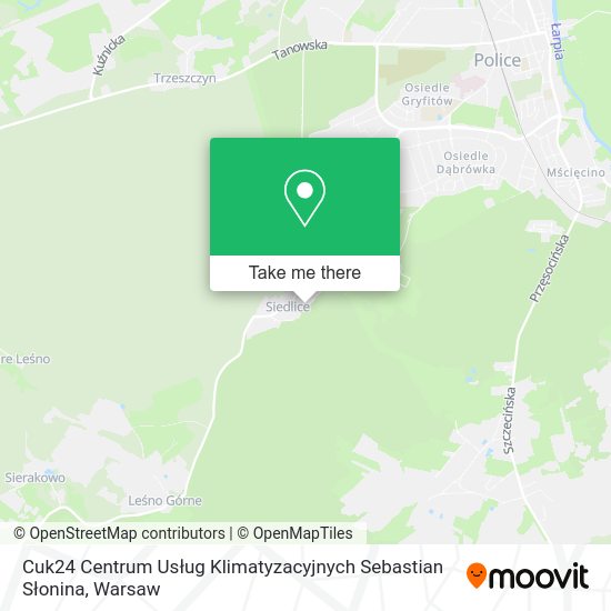 Cuk24 Centrum Usług Klimatyzacyjnych Sebastian Słonina map