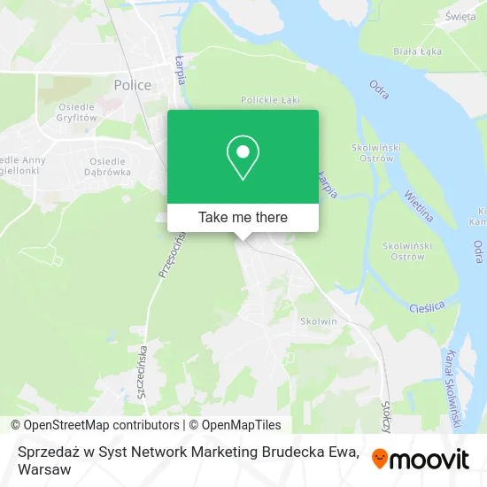 Карта Sprzedaż w Syst Network Marketing Brudecka Ewa