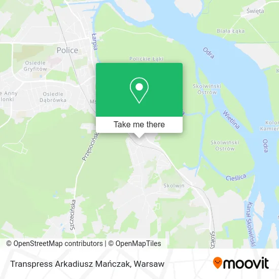 Карта Transpress Arkadiusz Mańczak