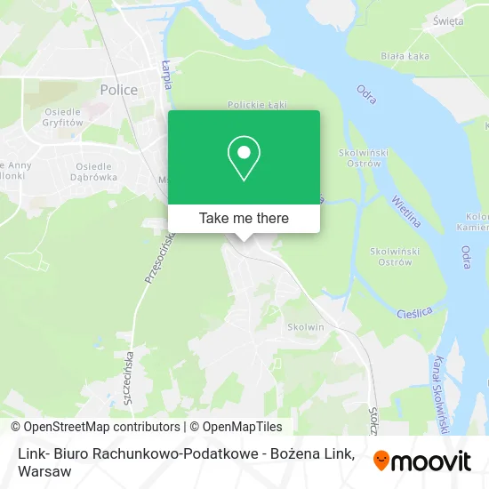 Карта Link- Biuro Rachunkowo-Podatkowe - Bożena Link