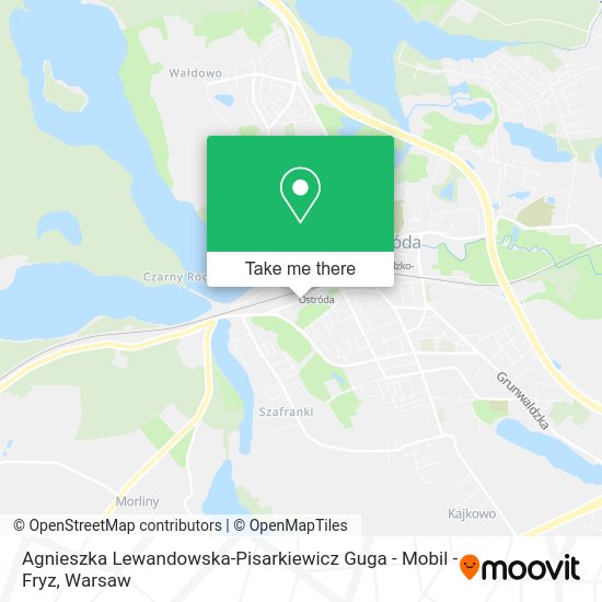 Agnieszka Lewandowska-Pisarkiewicz Guga - Mobil - Fryz map