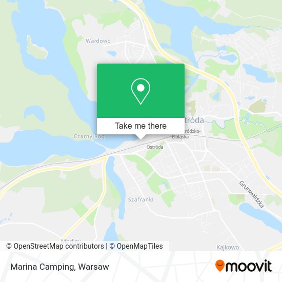 Marina Camping map