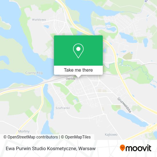 Ewa Purwin Studio Kosmetyczne map