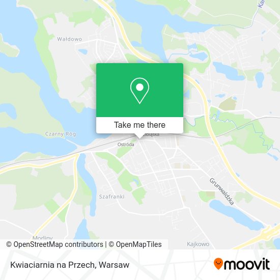 Kwiaciarnia na Przech map