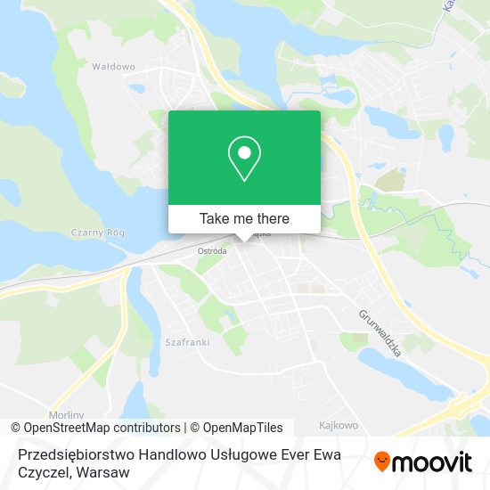 Przedsiębiorstwo Handlowo Usługowe Ever Ewa Czyczel map