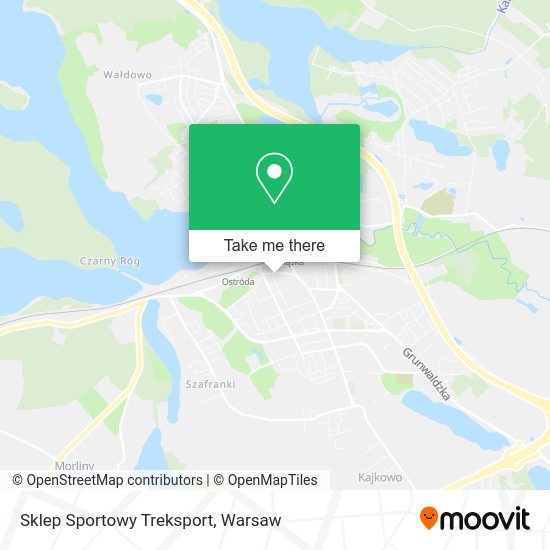 Sklep Sportowy Treksport map