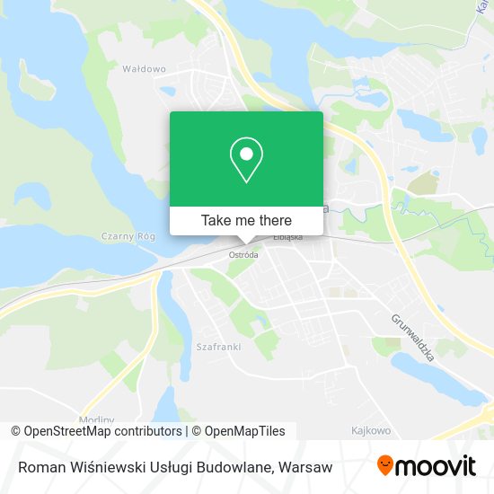 Roman Wiśniewski Usługi Budowlane map