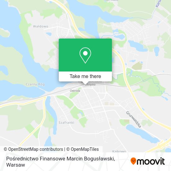 Pośrednictwo Finansowe Marcin Bogusławski map