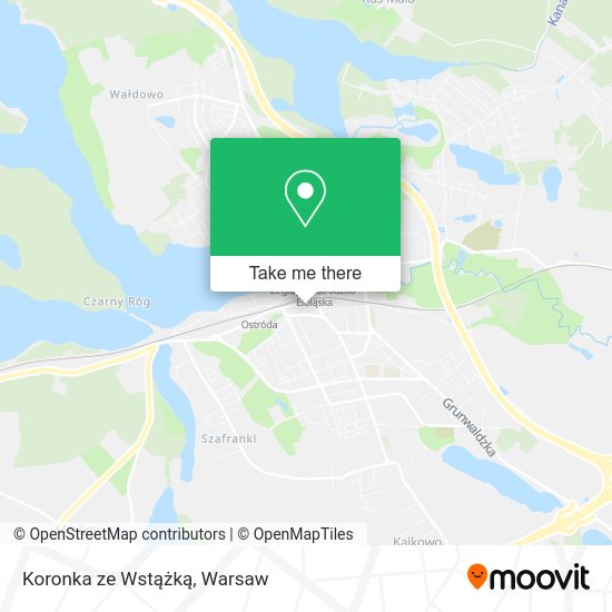 Koronka ze Wstążką map