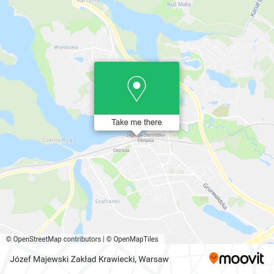 Józef Majewski Zakład Krawiecki map