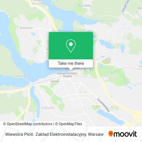 Wiewióra Piotr. Zakład Elektroinstalacyjny map