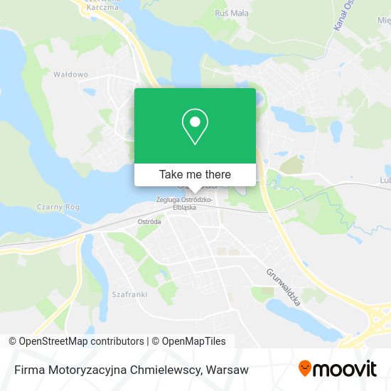 Firma Motoryzacyjna Chmielewscy map