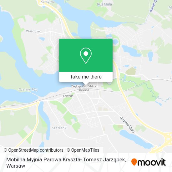 Карта Mobilna Myjnia Parowa Kryształ Tomasz Jarząbek