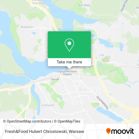 Fresh&Food Hubert Chrostowski map