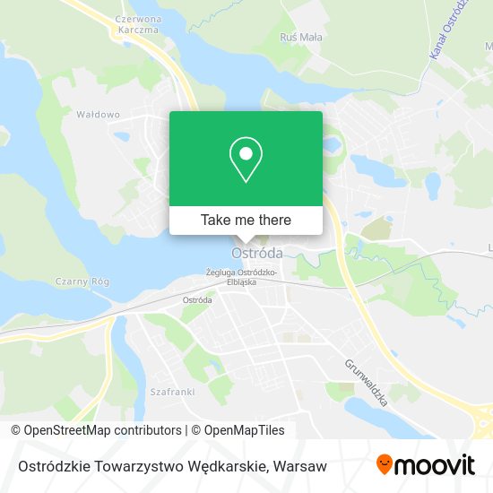 Ostródzkie Towarzystwo Wędkarskie map