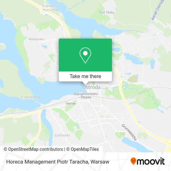 Карта Horeca Management Piotr Taracha