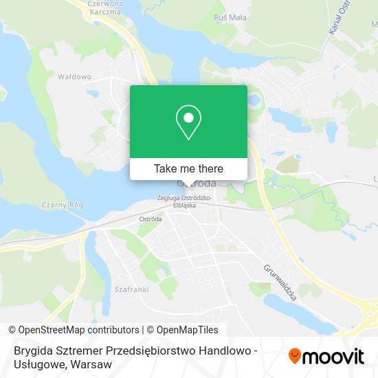 Brygida Sztremer Przedsiębiorstwo Handlowo - Usługowe map