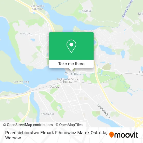 Przedsiębiorstwo Elmark Fiłonowicz Marek Ostróda map