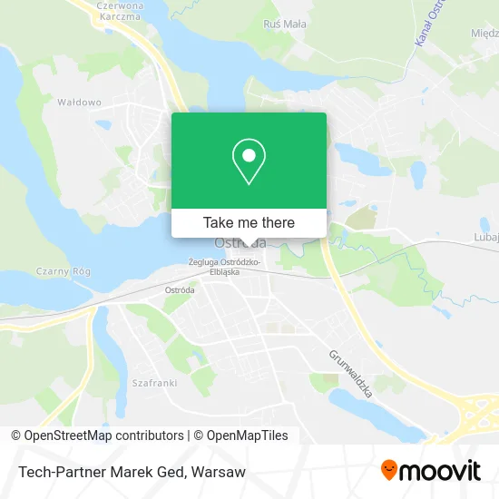 Карта Tech-Partner Marek Ged