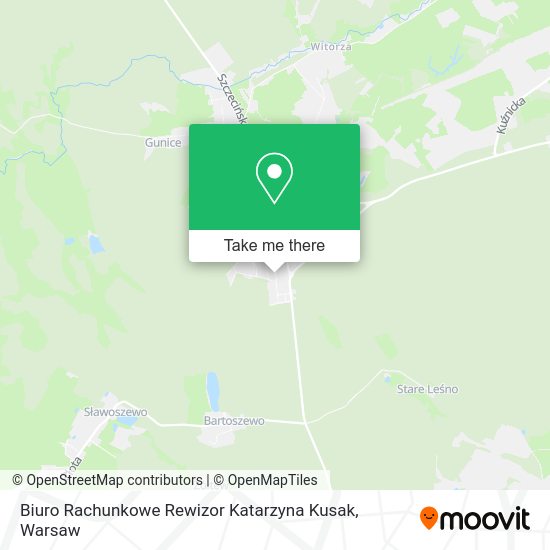 Biuro Rachunkowe Rewizor Katarzyna Kusak map