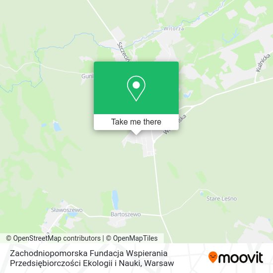 Zachodniopomorska Fundacja Wspierania Przedsiębiorczości Ekologii i Nauki map