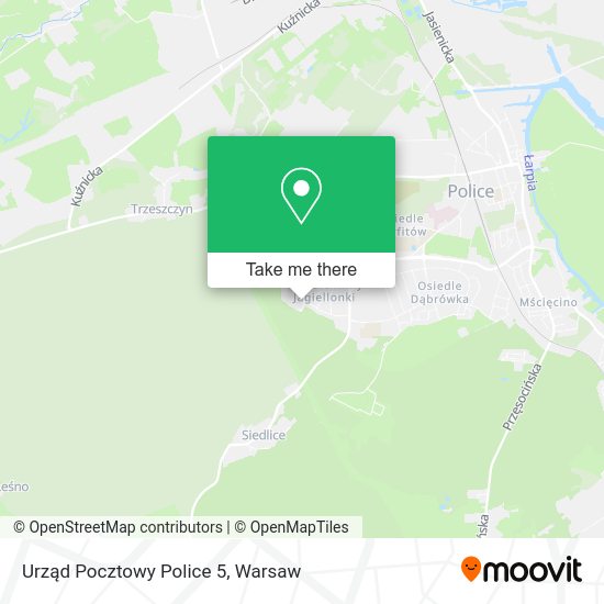 Urząd Pocztowy Police 5 map