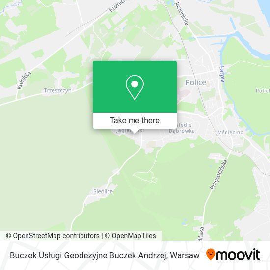 Buczek Usługi Geodezyjne Buczek Andrzej map