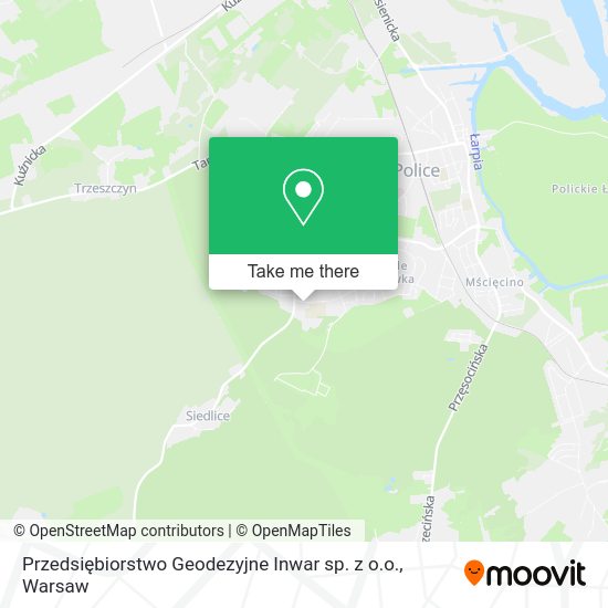 Przedsiębiorstwo Geodezyjne Inwar sp. z o.o. map