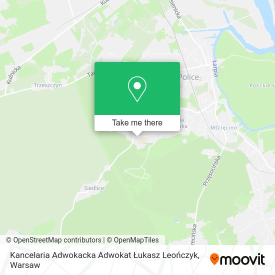 Kancelaria Adwokacka Adwokat Łukasz Leończyk map