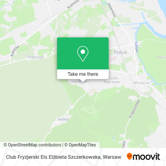 Club Fryzjerski Els Elżbieta Szczerkowska map