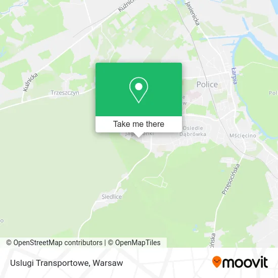 Карта Uslugi Transportowe