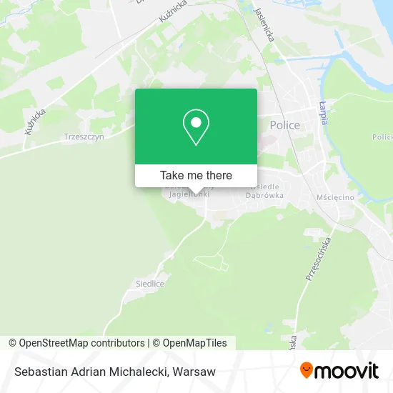 Sebastian Adrian Michalecki map