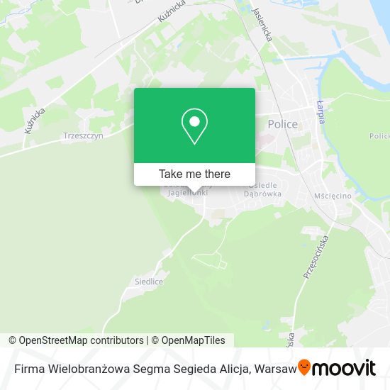 Firma Wielobranżowa Segma Segieda Alicja map