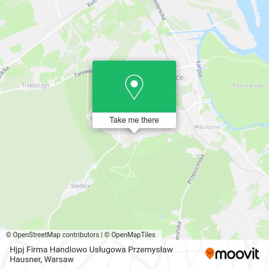 Hjpj Firma Handlowo Usługowa Przemysław Hausner map